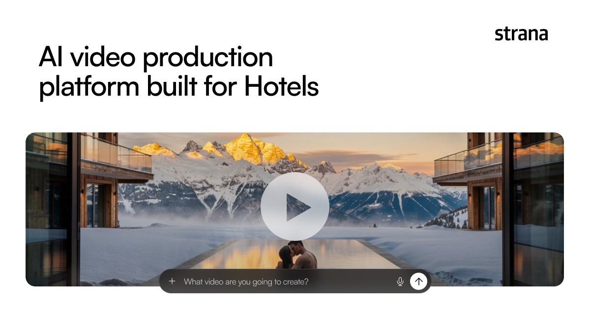 AI Video Production for Hotels screenshot